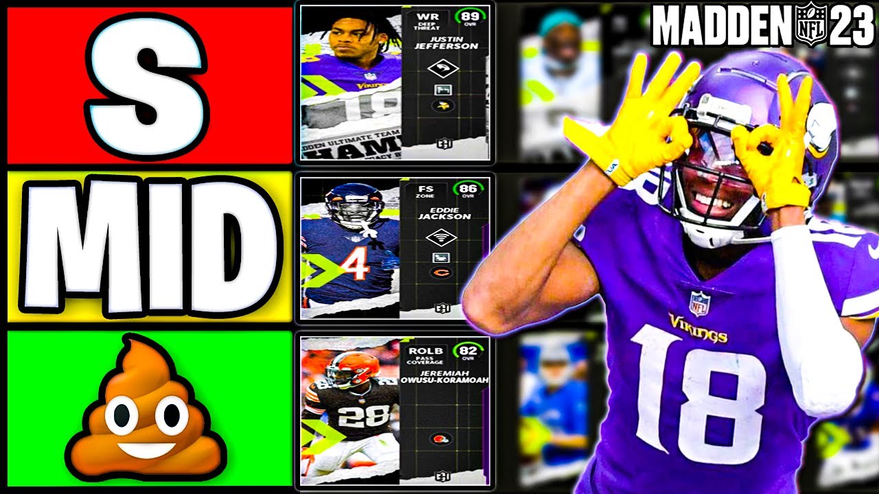 *NEW* RANKING THE BEST HEADLINER PART 2 CARDS IN MADDEN 23! MADDEN 23 Ultimate Team Tier List