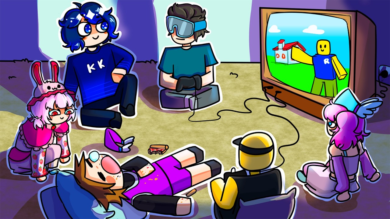 Trying Our CHILDHOOD Roblox Games...