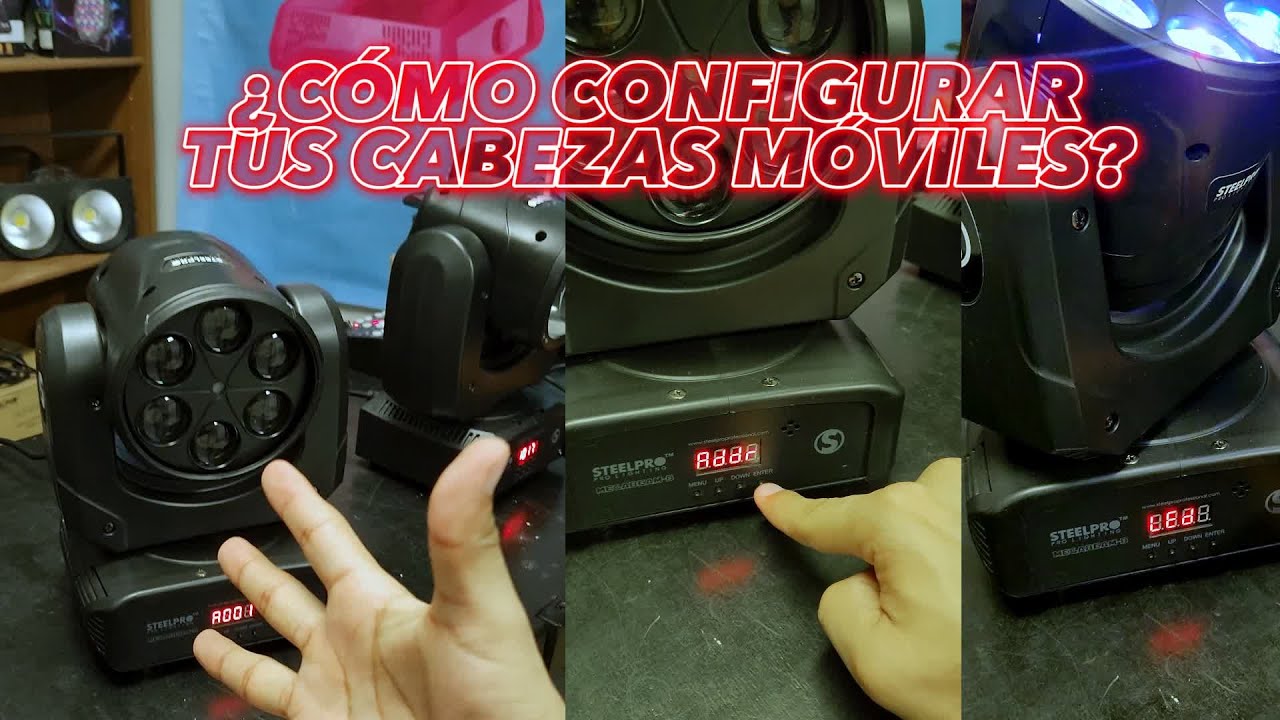 ILUM C&oacute;mo configurar cabezas m&oacute;viles CM