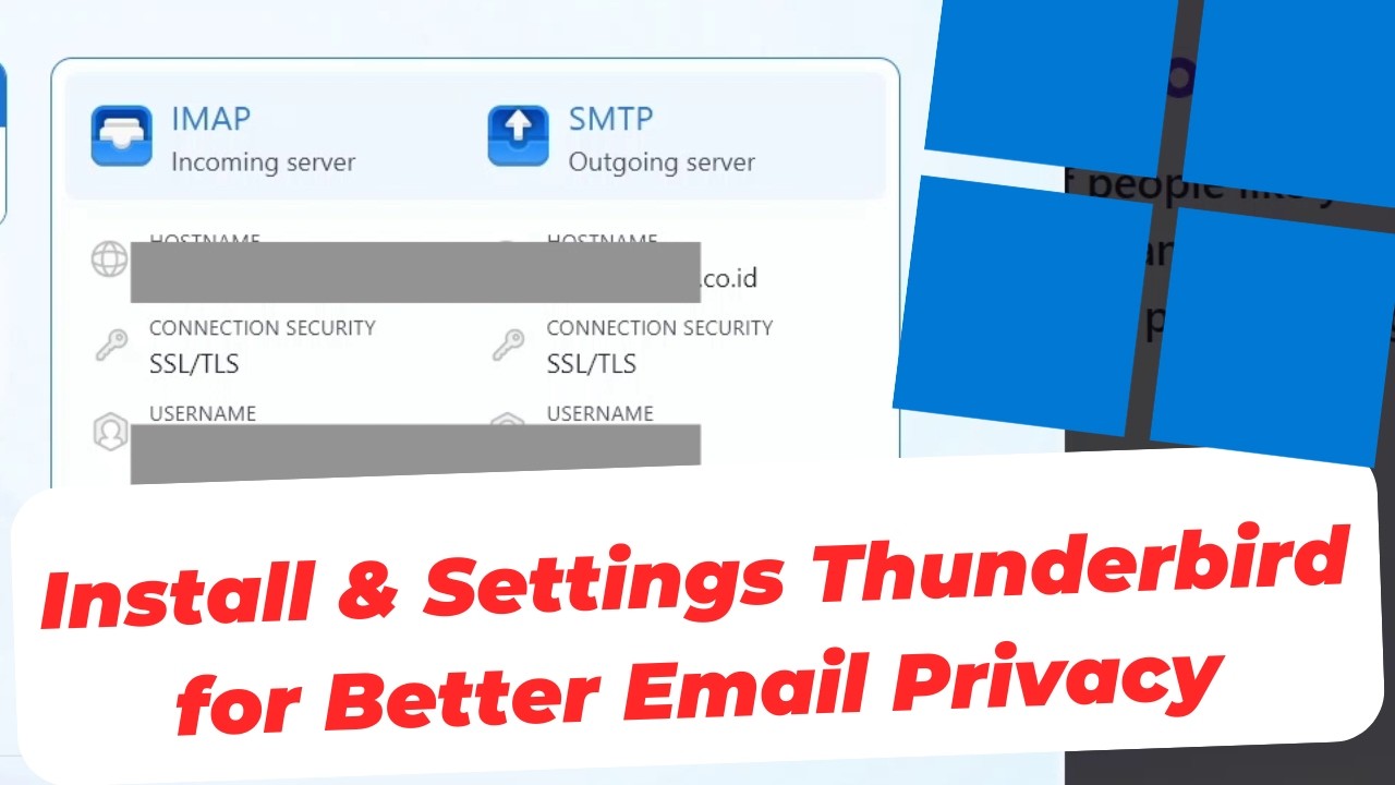 Как установить и настроить Mozilla Thunderbird для повышения конфиденциальности электронной почты