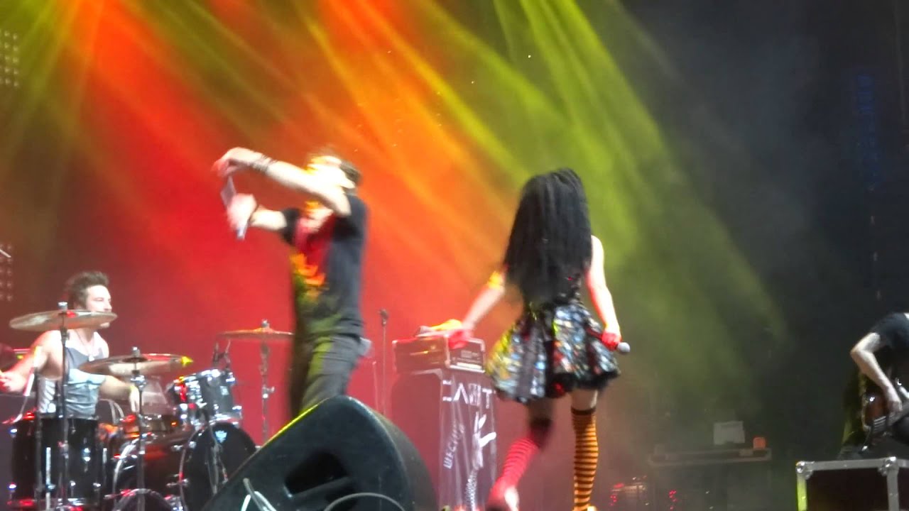 Skillet разогрев | Слот (SLOT) - Кукла Вуду (Live @ Stadium Live, Moscow 30.11.2013)