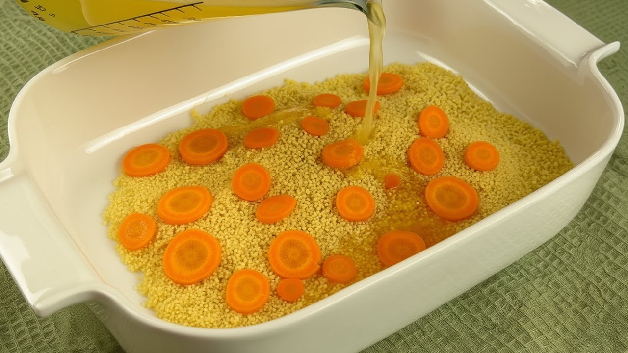 Eintopf-Zucchini-Couscous-Auflauf – schmeckt, als hätte er Stunden gekocht!