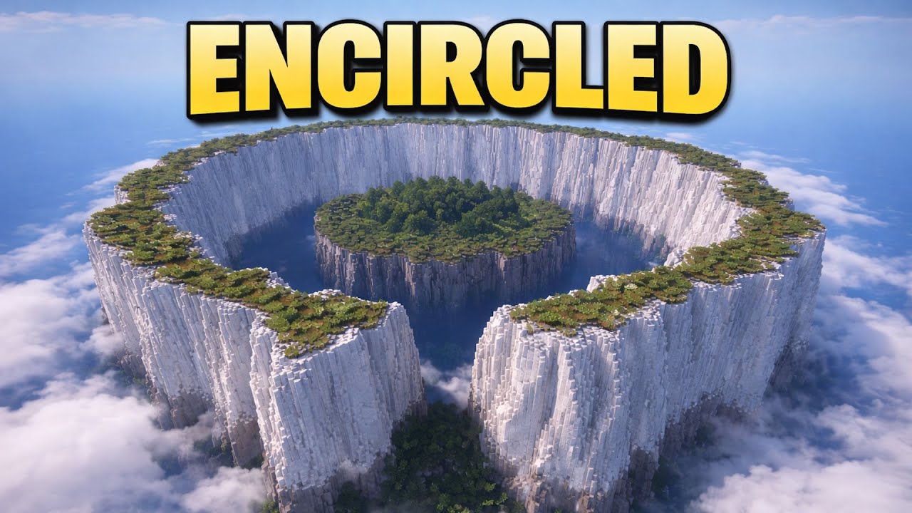 I Wrapped My Floating Island in White Cliffs