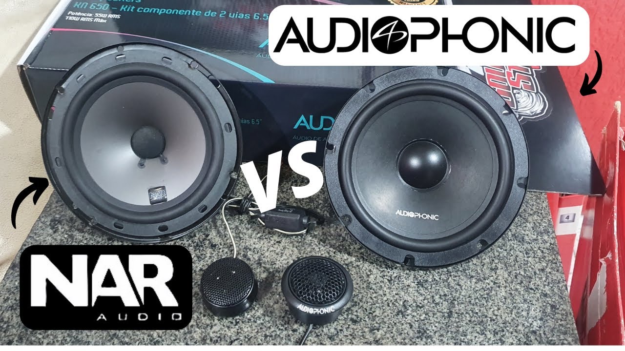 KIT 2 VIAS NEED AUDIOPHONIC LANÇAMENTO VS KIT 2 VIAS NAR AUDIO / TEM DIFERENÇA? QUANTO CUSTA?