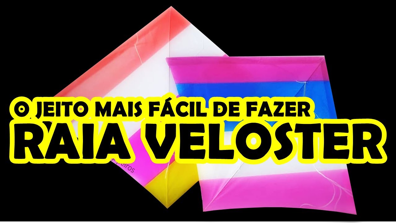 COMO FAZER RAIA VELOSTER + MOLDE + ESTIRANTE | ESCOLA DE PIPEIROS