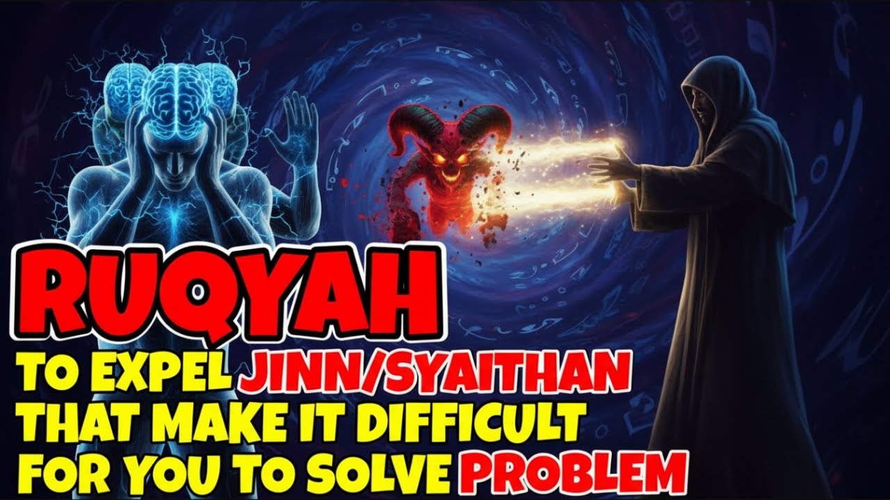 Islamic Exorcism Ruqyah Burn Jinn, Satan, and Negative Energy Disturbing the Home