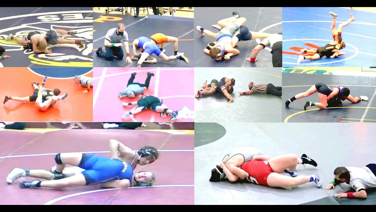 Boys Pinning girls in competitive wrestling (68) - Full Matches * 2020-21 season *