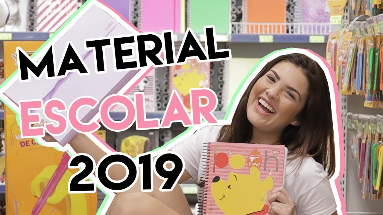 COMPRANDO MEU MATERIAL ESCOLAR | LIVIA INHUDES