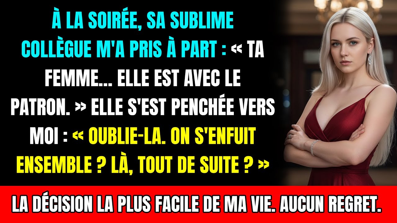 Elle me trompait avec le PDG : J'ai remplacé sa présentation par LEURS photos intimes !