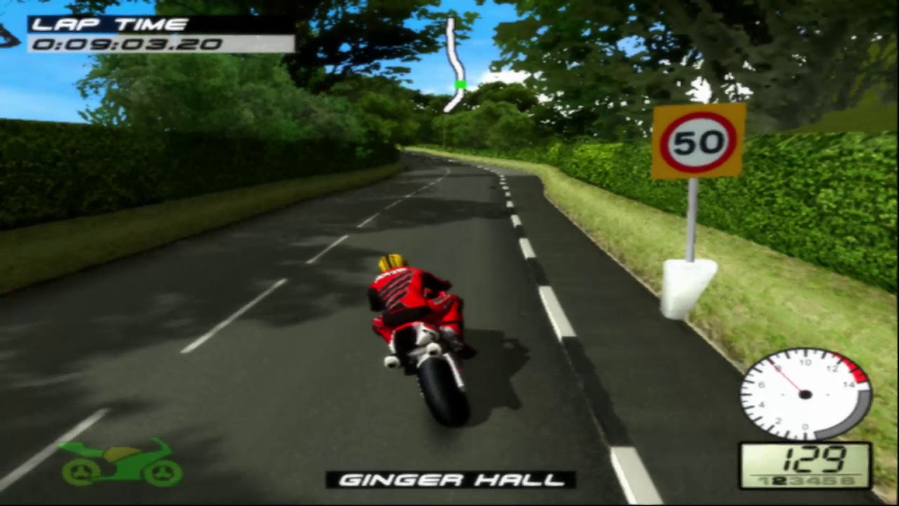 TT Superbikes Legends (PS2, 2008): One lap with Joey Dunlop's VTR 1000