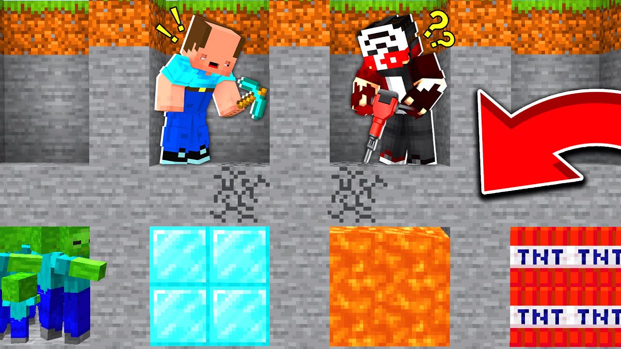 YANLIŞ ÇUKURU SEÇERSEN TROLLENİRSİN !! - BalonCraft #597 - Minecraft