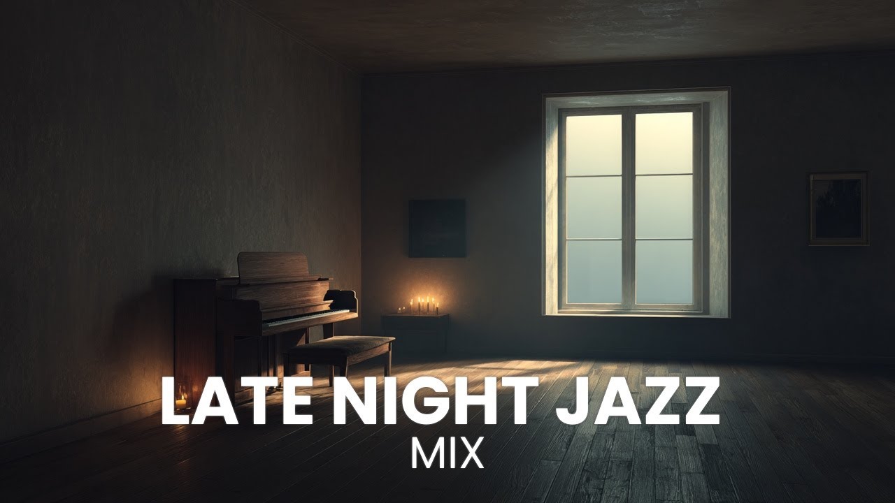 Delicate Night Jazz Piano Music for Stress Relief and Rest