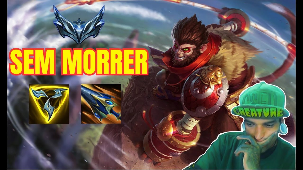 COMO CARREGAR DE WUKONG JUNGLE NO LOW ELO (1 MORTES)