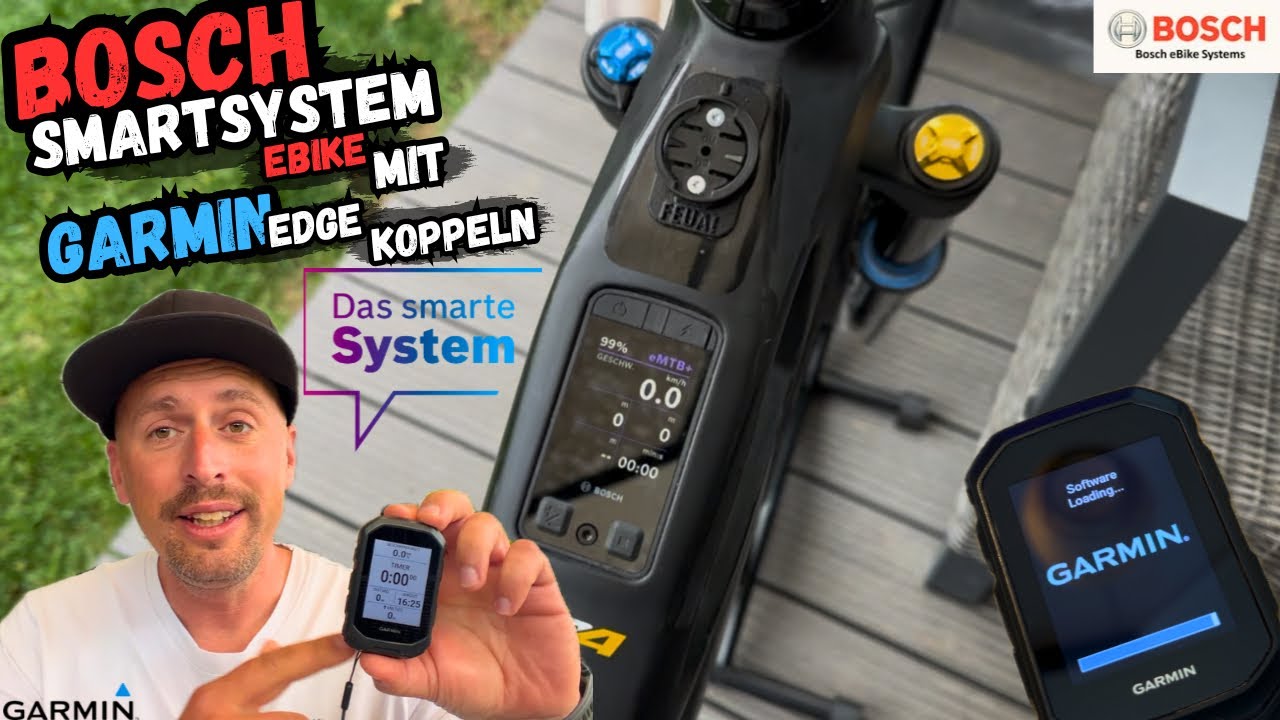 Bosch eBike mit Garmin Edge verbinden ! Endlich m&ouml;glich ! Step by Step Anleitung !