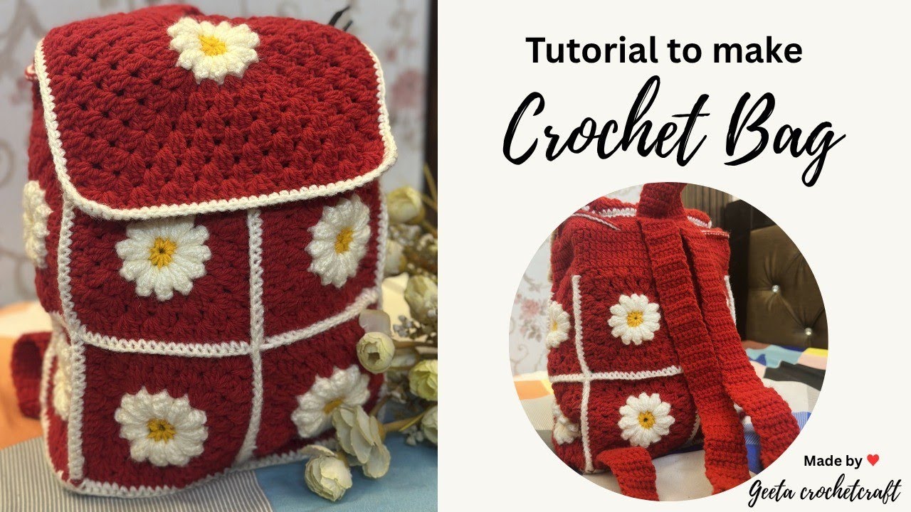 Part 2 crochet bag 🛍️👜kese banye