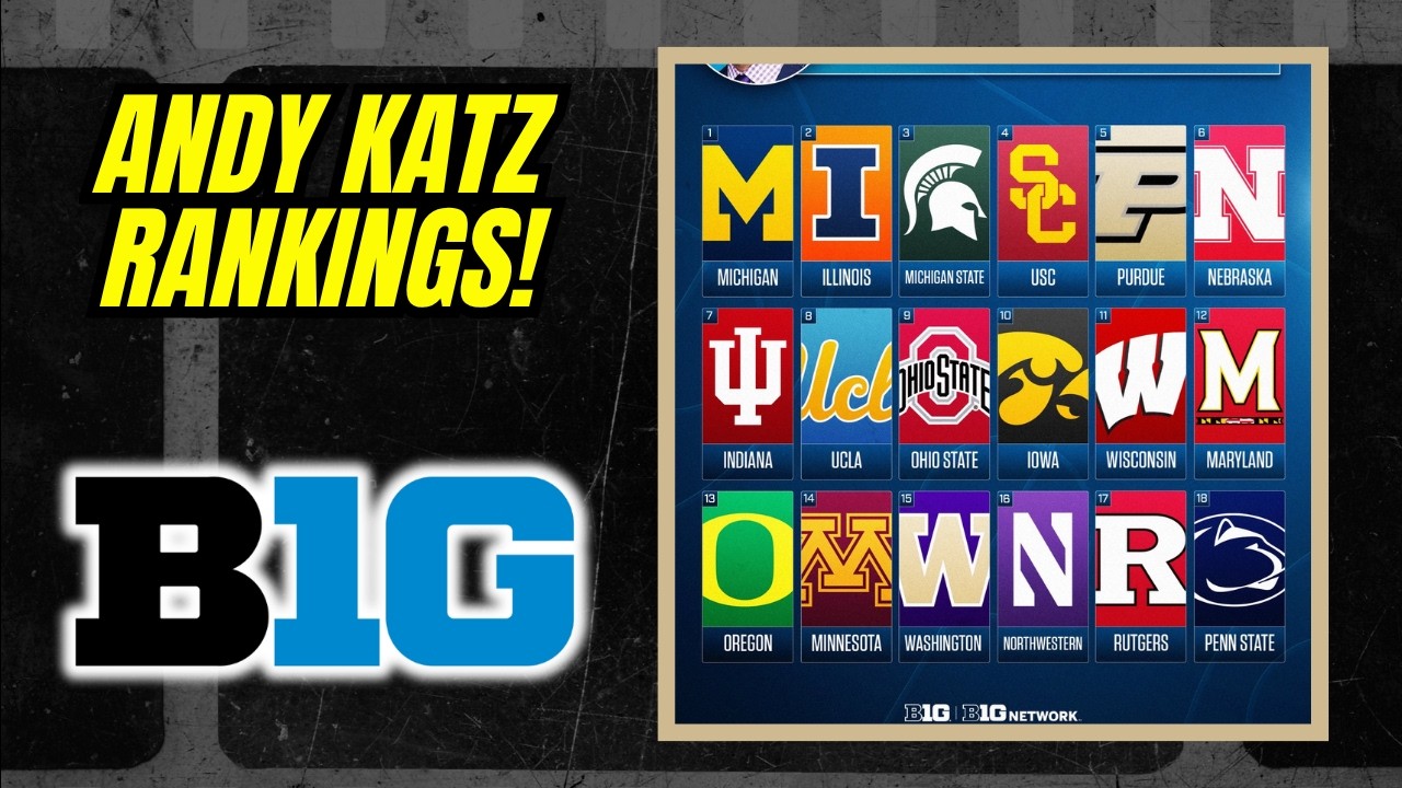 В рейтинге сильнейших команд конференции Big Ten, составленном Энди Кацем, Мичиган занимает перво...