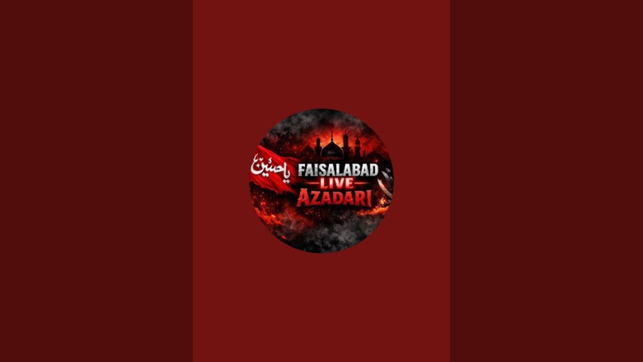 Faisalabad live Azadari Network 🏴 is live!