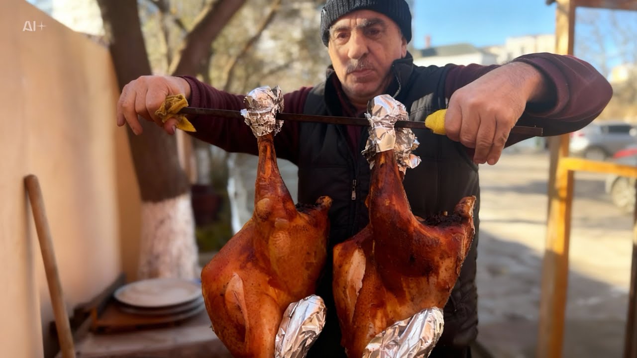 🦃 Azerbaijani Turkey Lavangi (Stuffed Turkey)