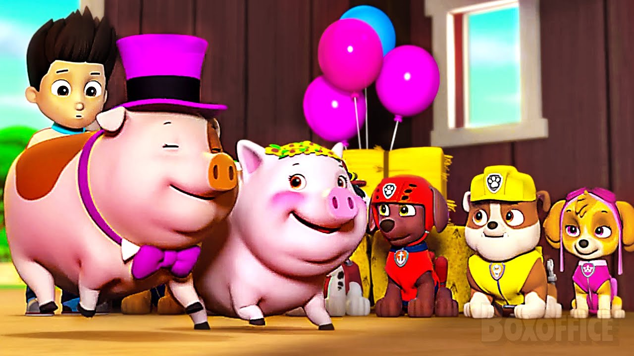 The PAW Patrol save the Piggy Wedding 🐷💍 | PAW Patrol Series | CLIP