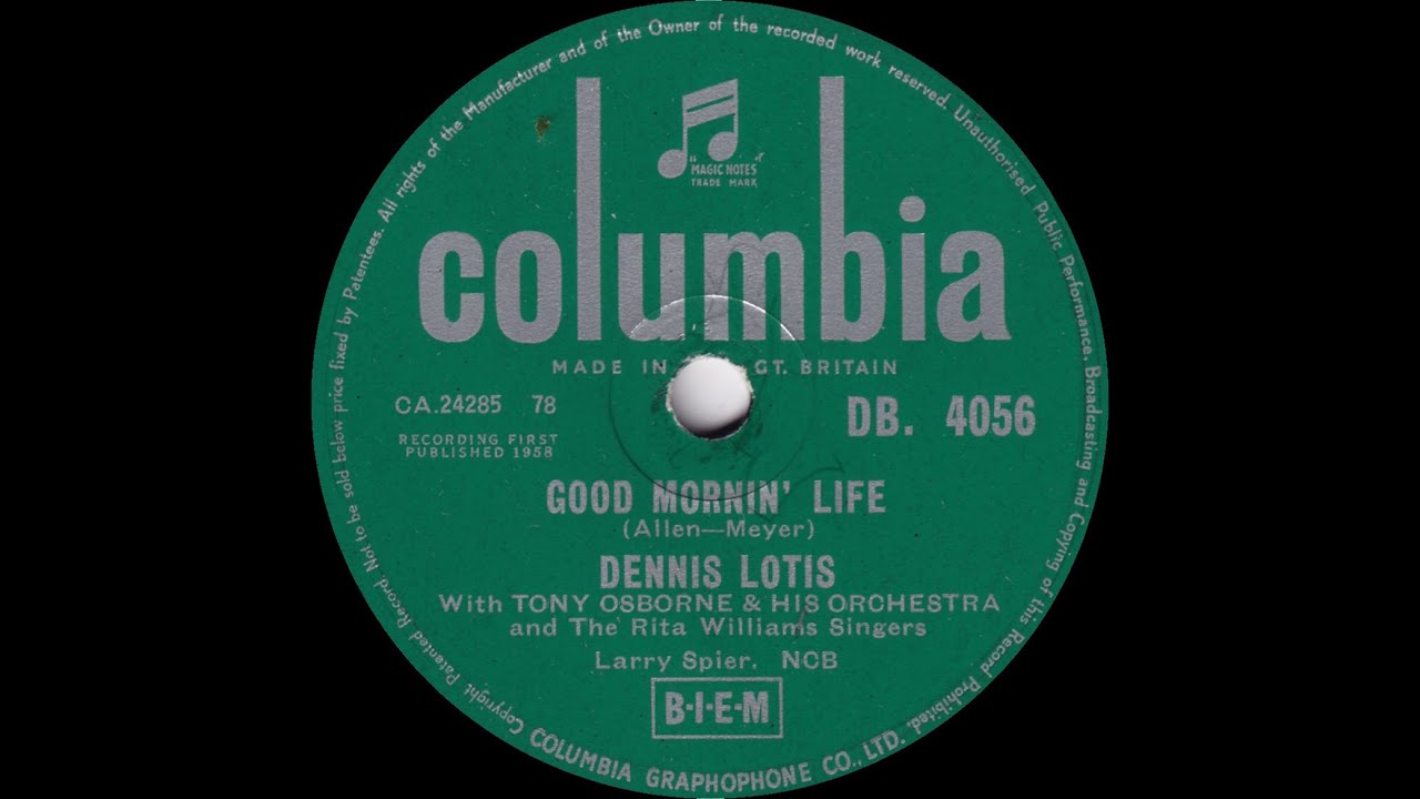 Dennis Lotis - Good Mornin' Life