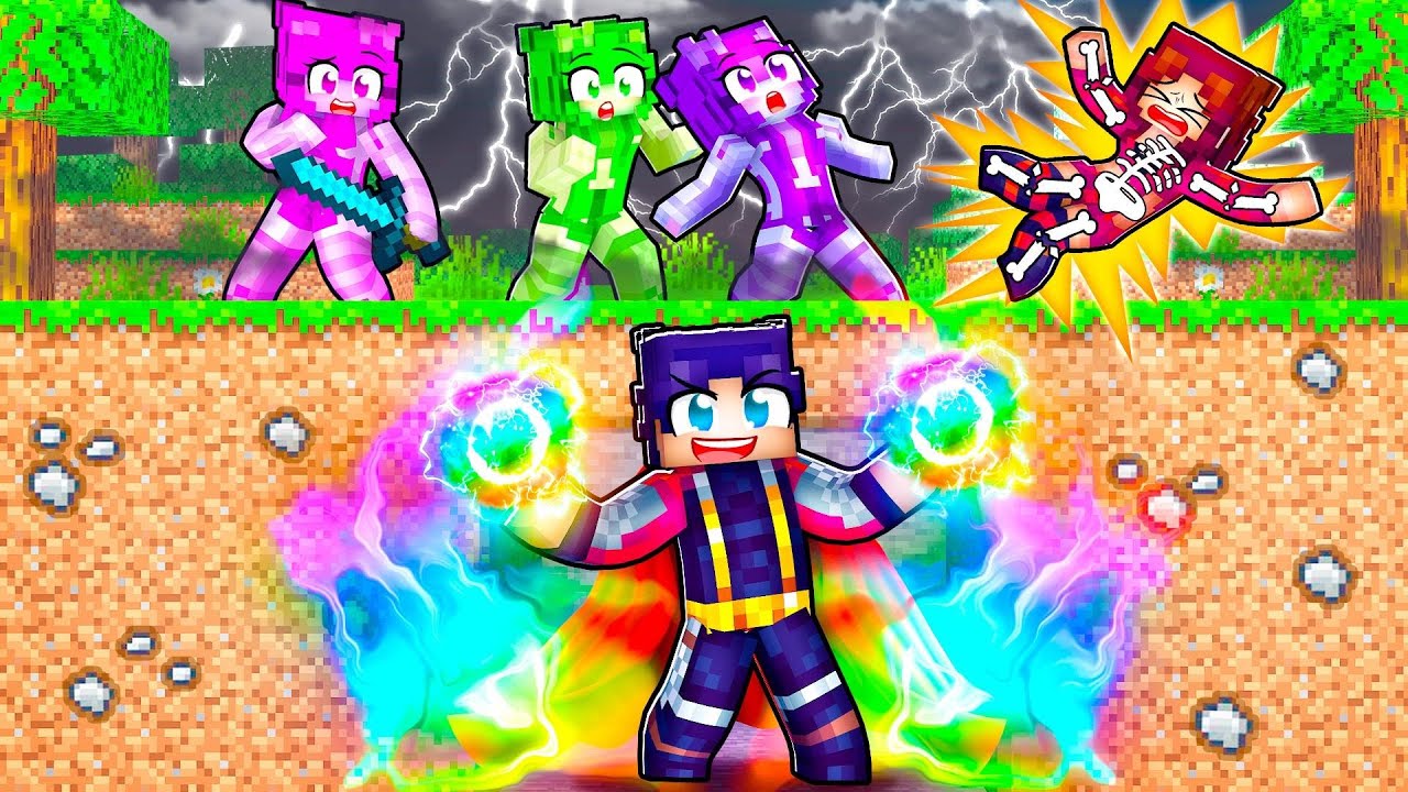 SUPERPOWERED ITEMS SPEEDRUNNER vs HUNTERS In Minecraft!