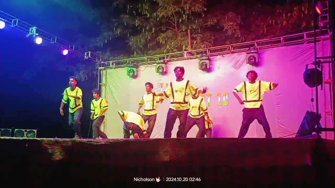 Udc_Crew_ Jsr. #hiphop_Fire performance, JalsaNight_Ranibanda.🔥🔥