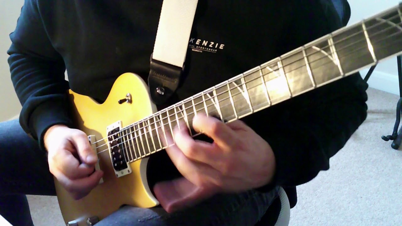 Practice session in style of Michael Schenker