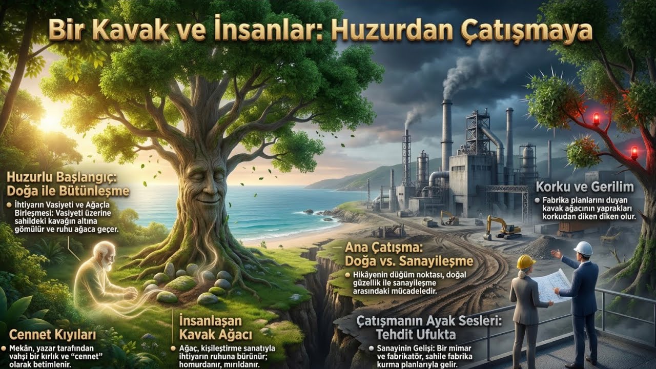 🌳 Bir Kavak ve İnsanlar - Haldun Taner — DOĞANIN İNTİKAMI!