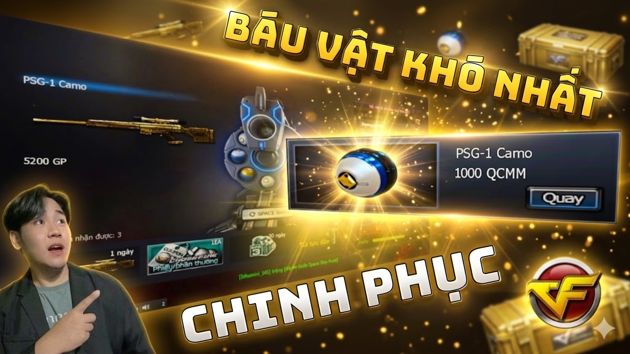 ► KENDY LIVE CROSSFIRE: CHINH PHỤC BÁU VẬT KHÓ QUAY NHẤT CFVN SỬ DỤNG 1000 QUẢ CẦU MAY MẮN TRONG NĂM