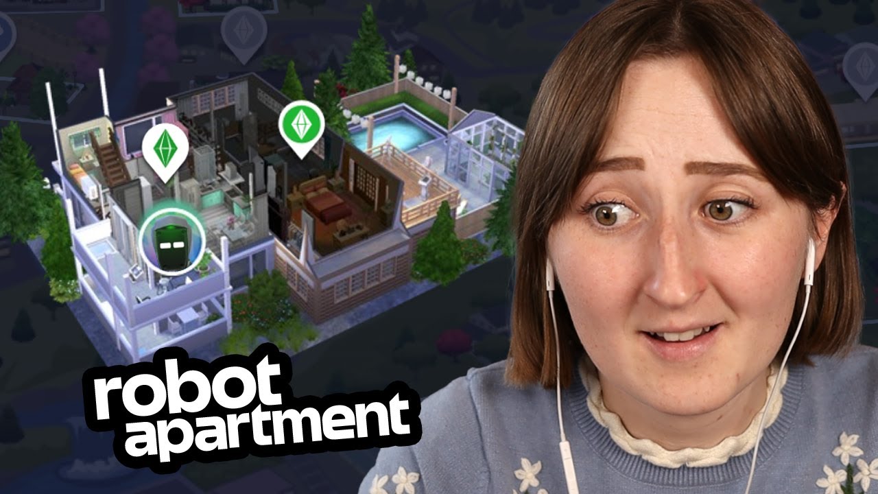 decorating *custom apartments* in the sims