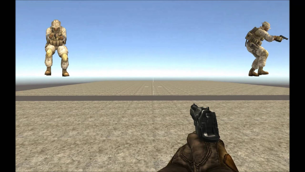 Unity 3D Rush Team 2 Weapon Preview