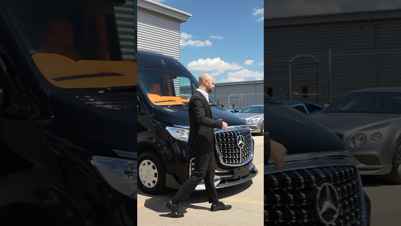 The best Mercedes sprinter vip conversion #supercars #automobile #london #luxury