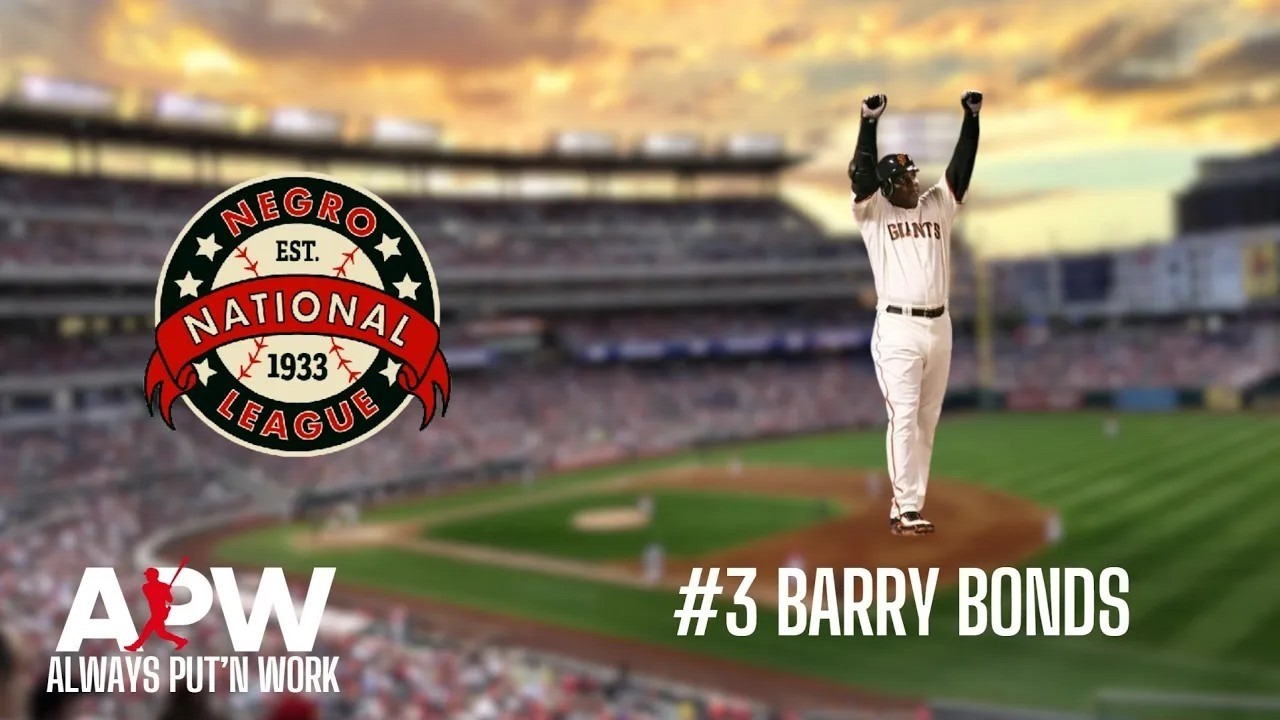 Top 10 Most Influential Black Baseball Players  #3 Barry Bonds 👑✊🏾📈 #AlwaysPutnWork #homerunking