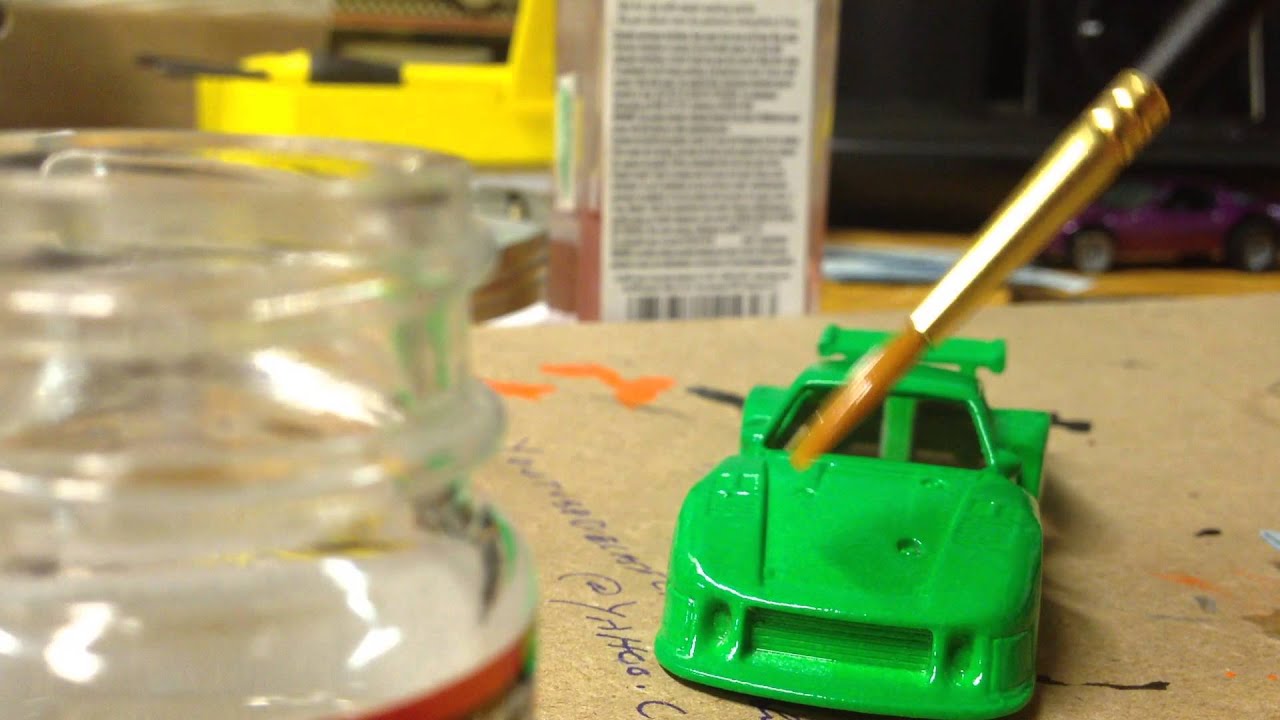 Hot Wheels Customizing - How I Apply Decals