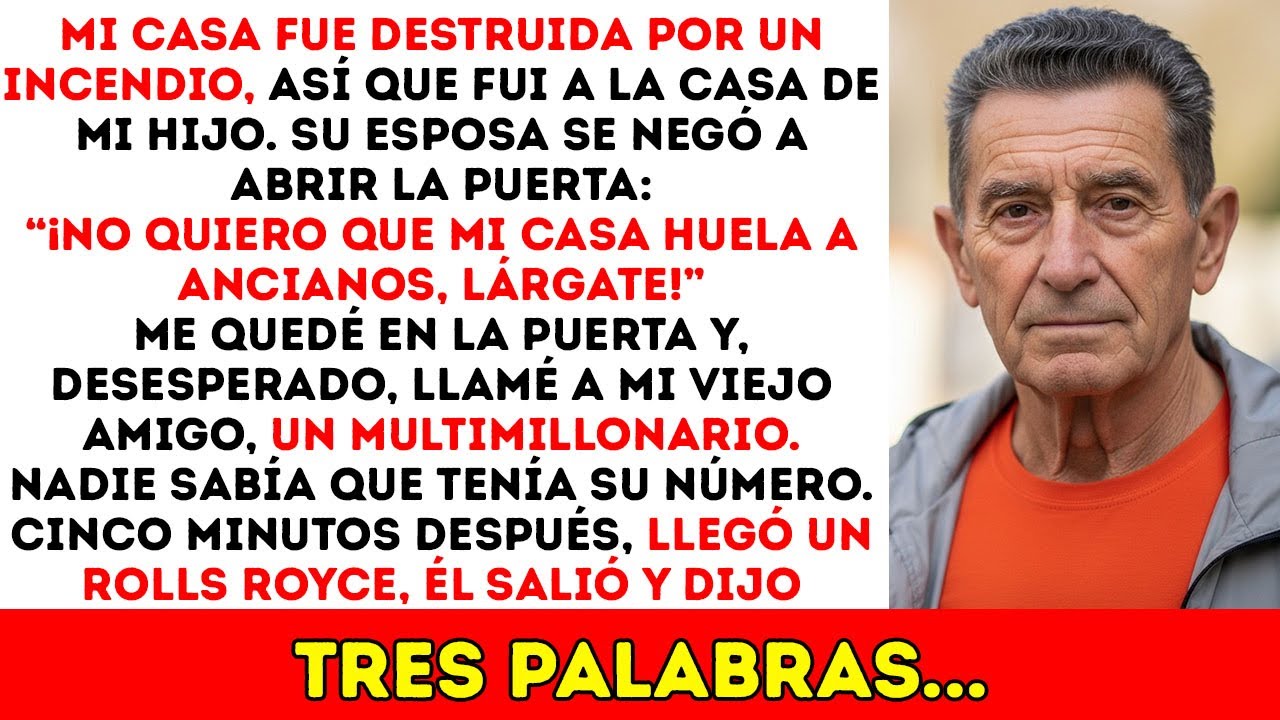 Me Echaron Después De Que Perdí Mi Casa, Pero Cuando Mi Amigo Multimillonario Vino Por Mí...