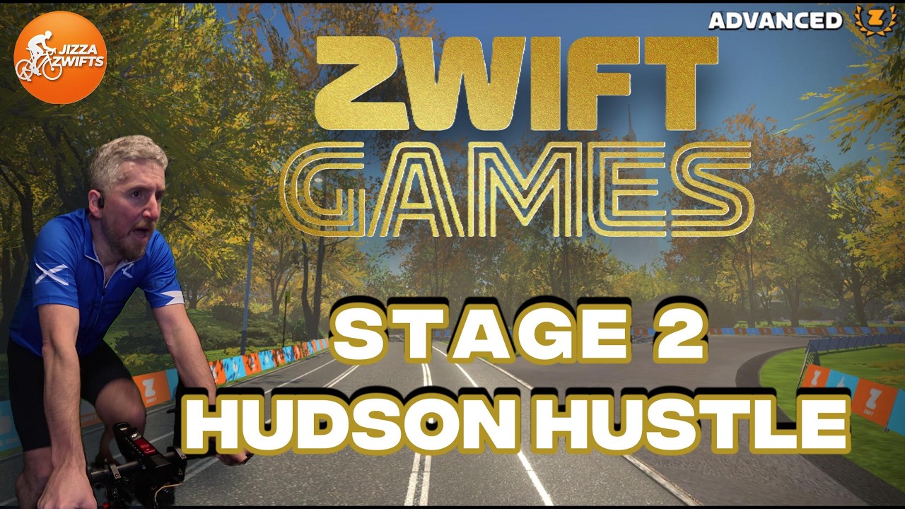 Zwift Games // Hudson Hustle  #ZwiftRacing #Zwift #zwiftgames