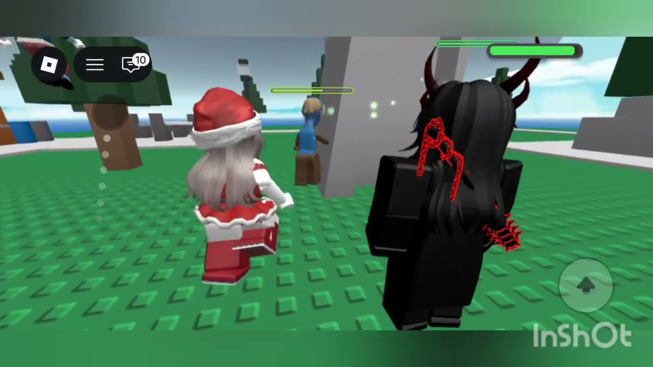 I am playing natural disaster survival #roblox
