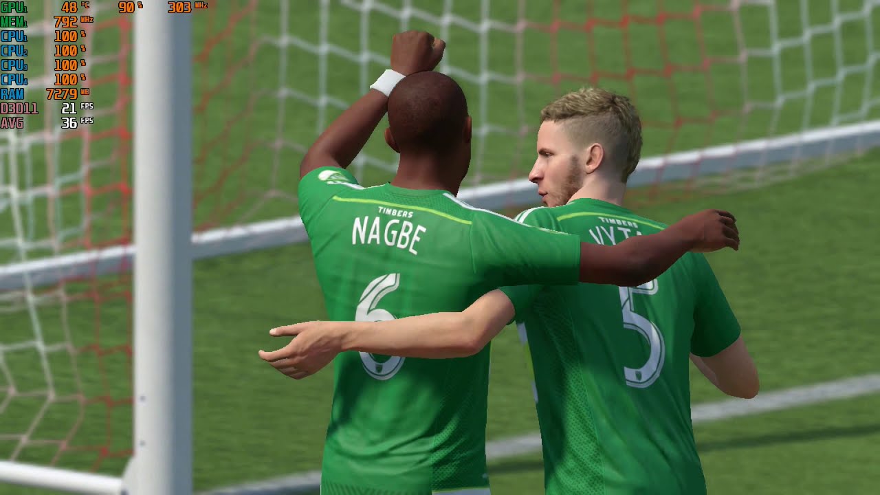 FIFA 17  - HP Elitebook 745 G3 & Radeon R6 Graphics