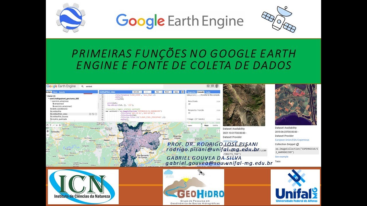 Google Earth Engine   primeiros passos