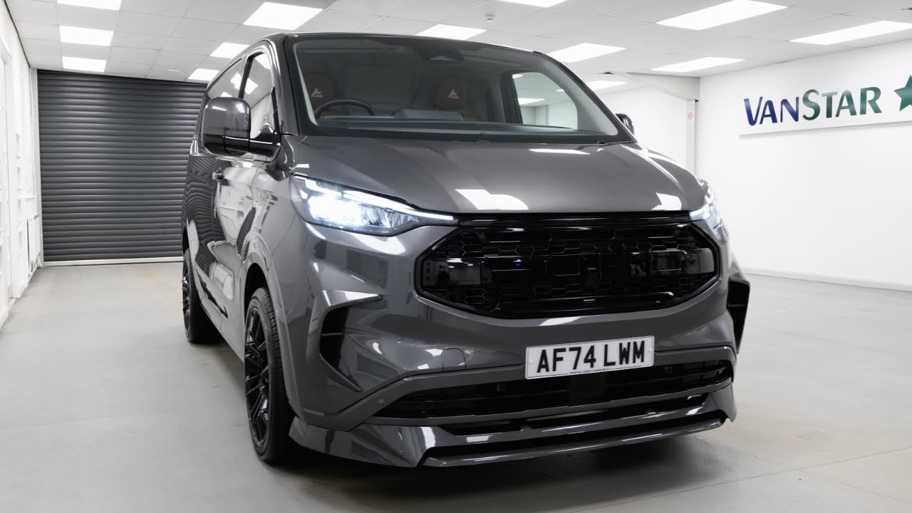 Ford Transit Custom 300 2.0 Limited Edition SWB 4dr in Metallic Magnetic Grey - AF74 LWM - VanStar