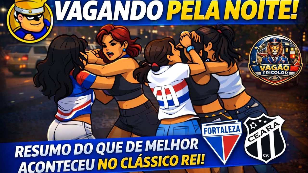 VAGANDO PELA NOITE! RESUMO DO QUE DE MELHOR ACONTECEU NO CLÁSSICO REI!