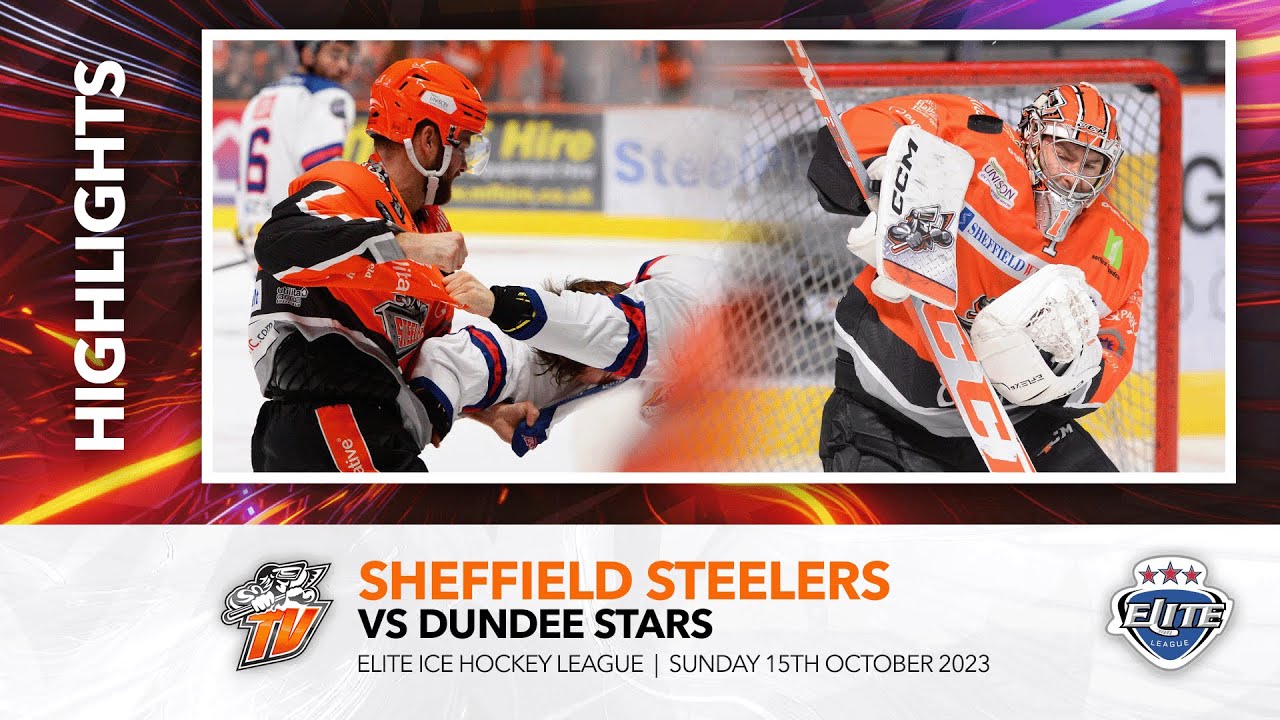Sheffield Steelers v Dundee Stars - 15th October 2023