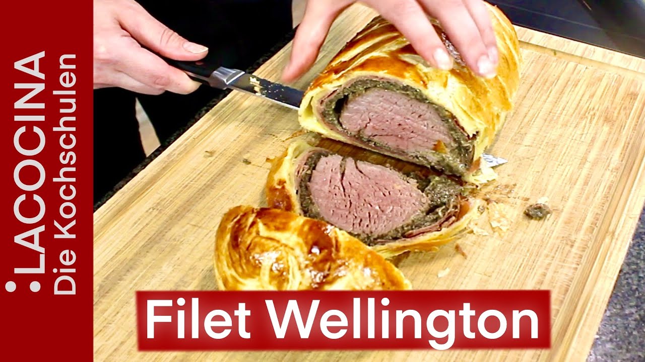 Küchenbasics: Rinderfilet Wellington - außen knusprig, innen weich | Rezept | La Cocina