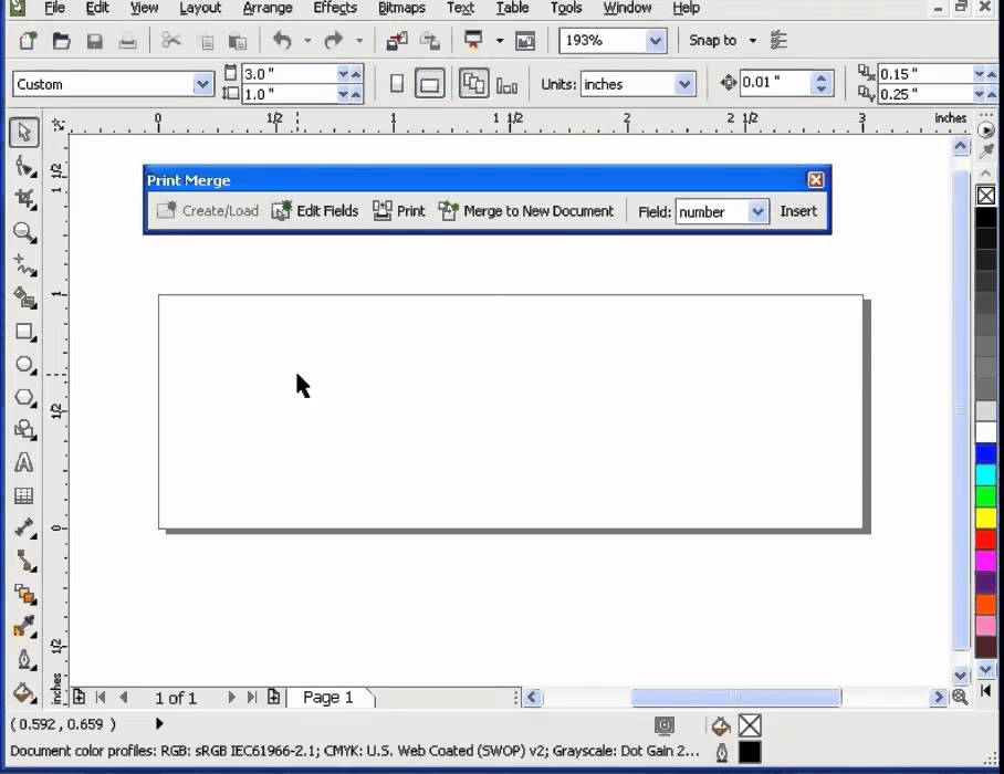 Working with Barcodes in CorelDraw