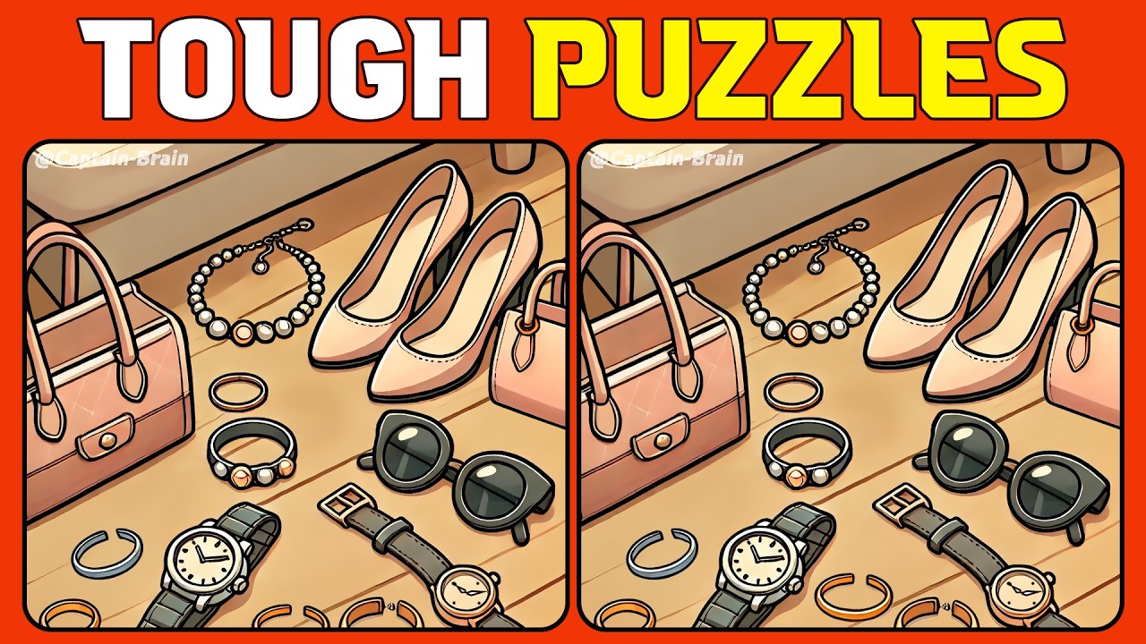 🧠🧩 Ultimate Spot the Difference Challenge – Can You Find Them All? Challenge Rating: ★★★★☆