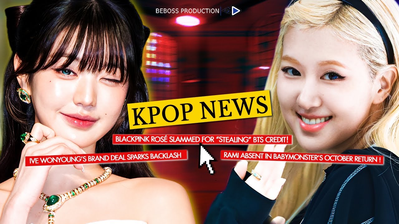Новости K-pop: Розэ раскритиковали за &laquo;воровство&raquo; репутации BTS! V столкнулся со слухами о романе...