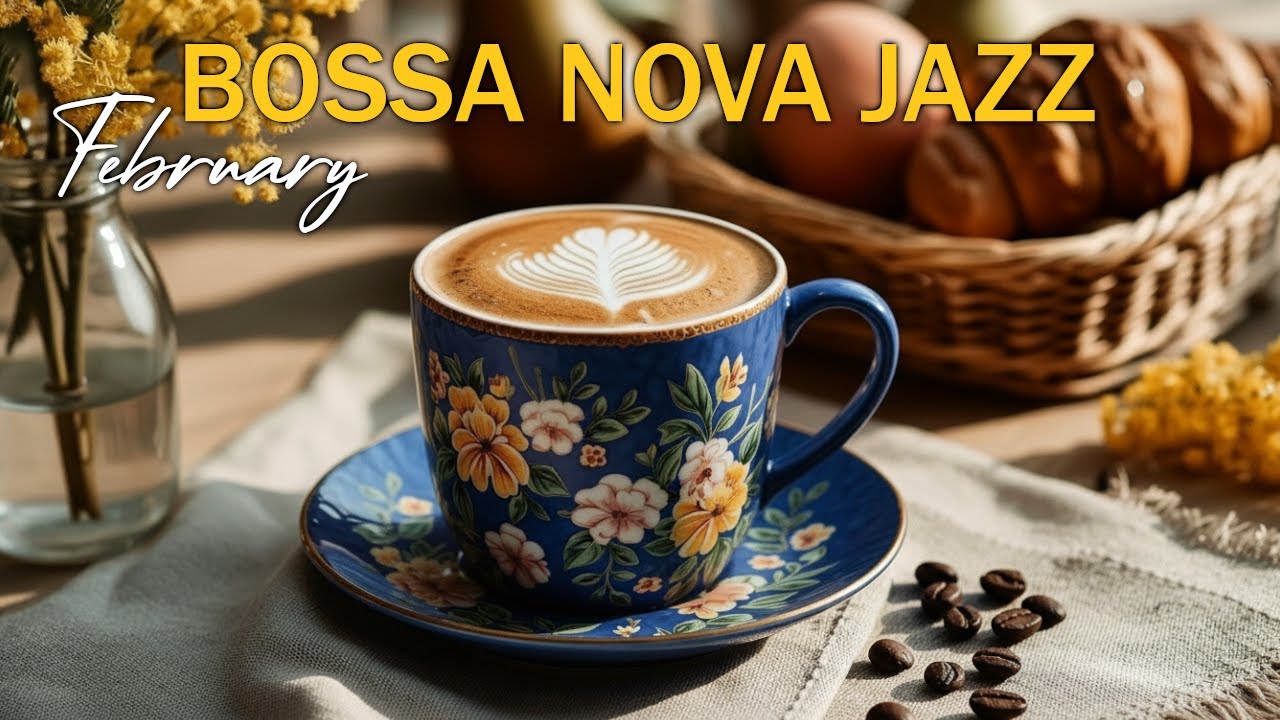 Tranquil Coffee Shop Jazz 🎷 Subtle February Vibes