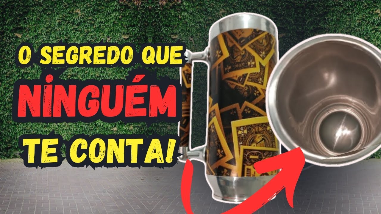 COMO FAZER BORDA SUPERIOR DA CANECA DE LATINHA - TUTORIAL DETALHADO 2025