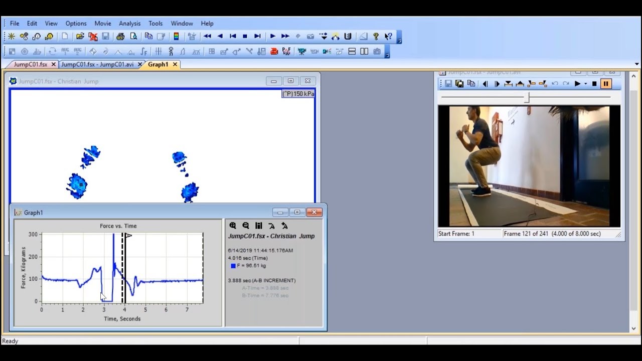 Strideway Software Tips - Comparing Asymmetries Between Feet while Jumping