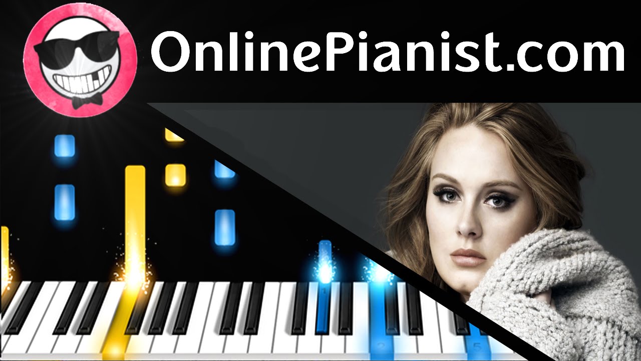 Adele - When We Were Young - Piano Tutorial (Accompaniment Version)